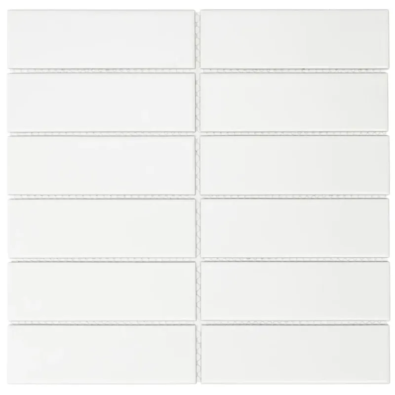 Flitsaanbieding The Mosaic Factory Barcelona mozaïek tegels 29x30 rechthoek wit mat