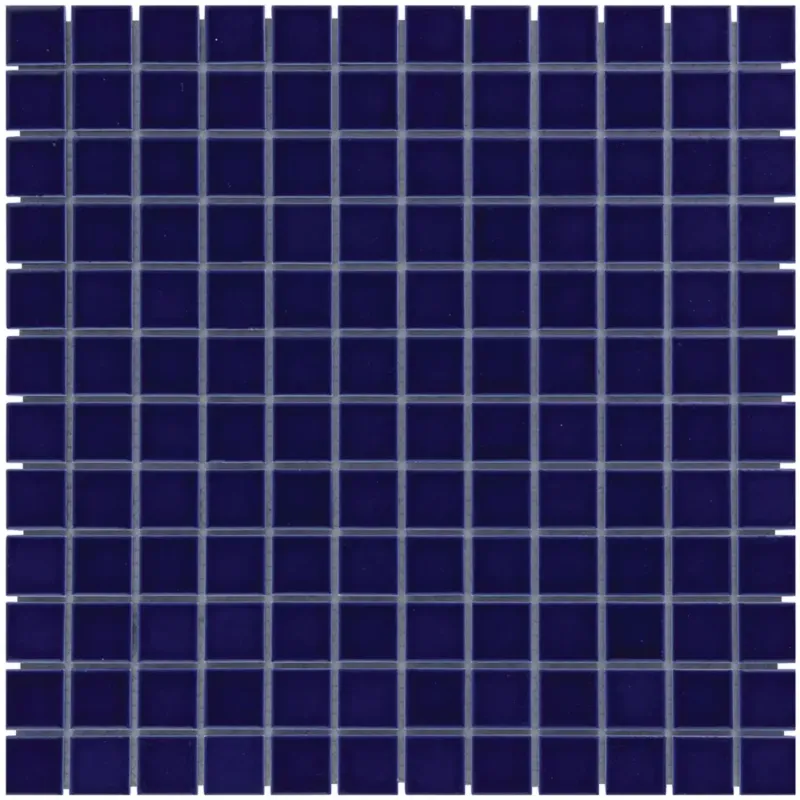 The Mosaic Factory Barcelona vierkante mozaïek tegels 30x30 donkerblauw Seizoensaanbieding