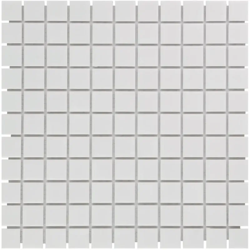 Seizoensaanbieding The Mosaic Factory Barcelona vierkante mozaïek tegels 30x30 extra wit