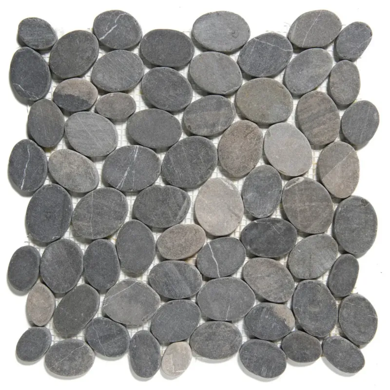 The Mosaic Factory Natural Stone marmer mozaïek tegels 31x30 donkergrijs Shop Nu