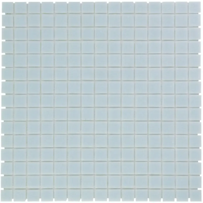 The Mosaic Factory Amsterdam vierkante glasmozaïek tegels 32x32 ultra lichtblauw Fabrieksprijs