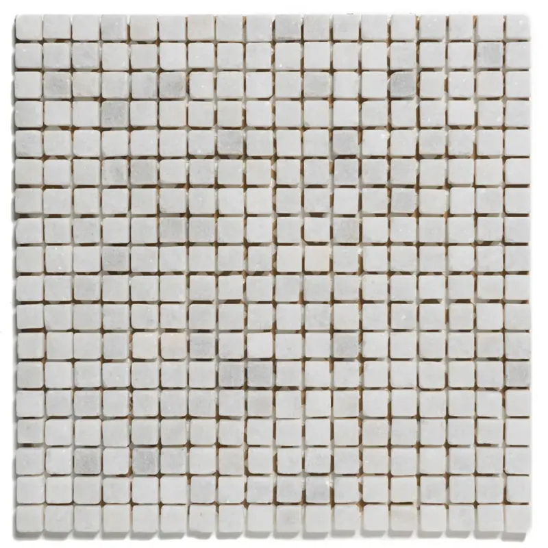 Populair The Mosaic Factory Natural Stone vierkante mozaïek tegels 30x30 cararra anticato
