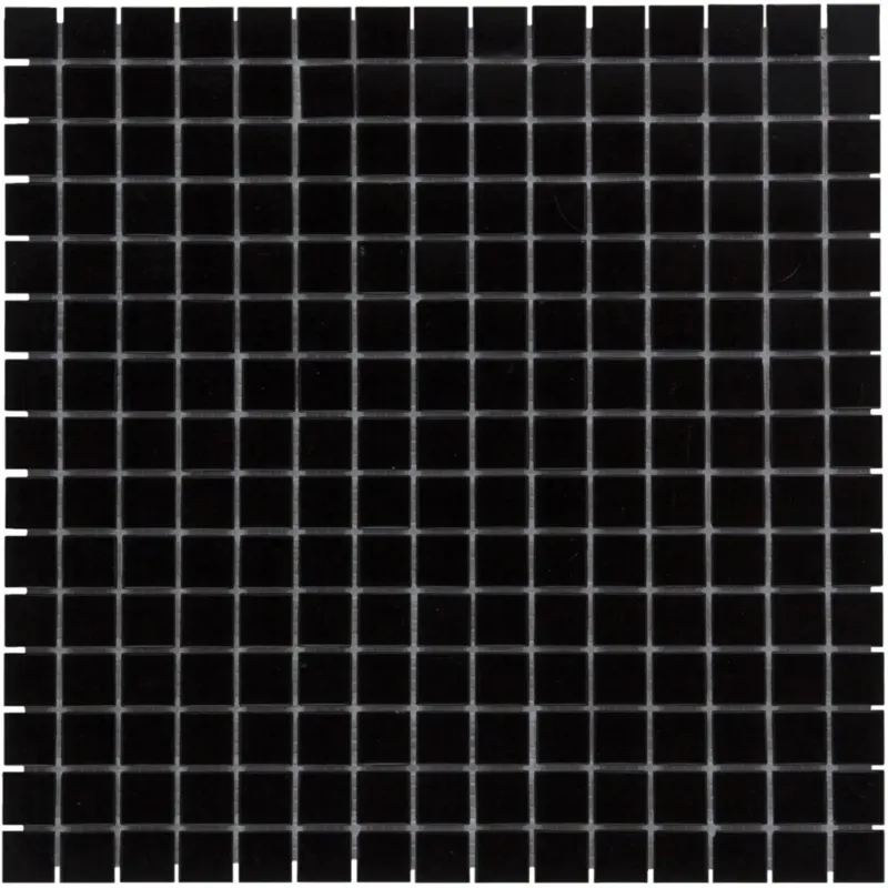The Mosaic Factory Amsterdam vierkante glasmozaïek tegels 32x32 super zwart Veilige Betaling