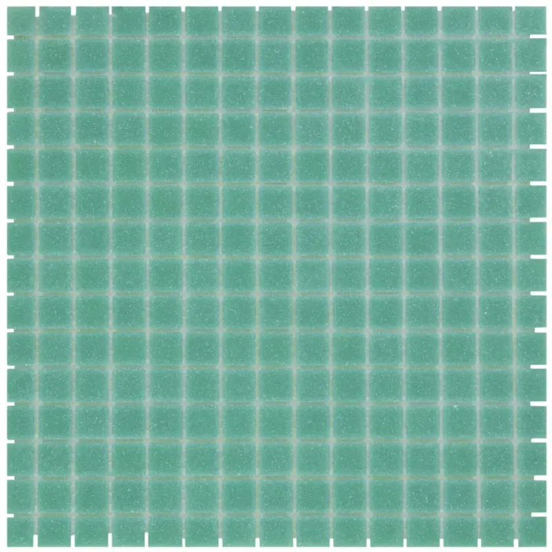 Premium The Mosaic Factory Amsterdam vierkante glasmozaïek tegels 32x32 jade green