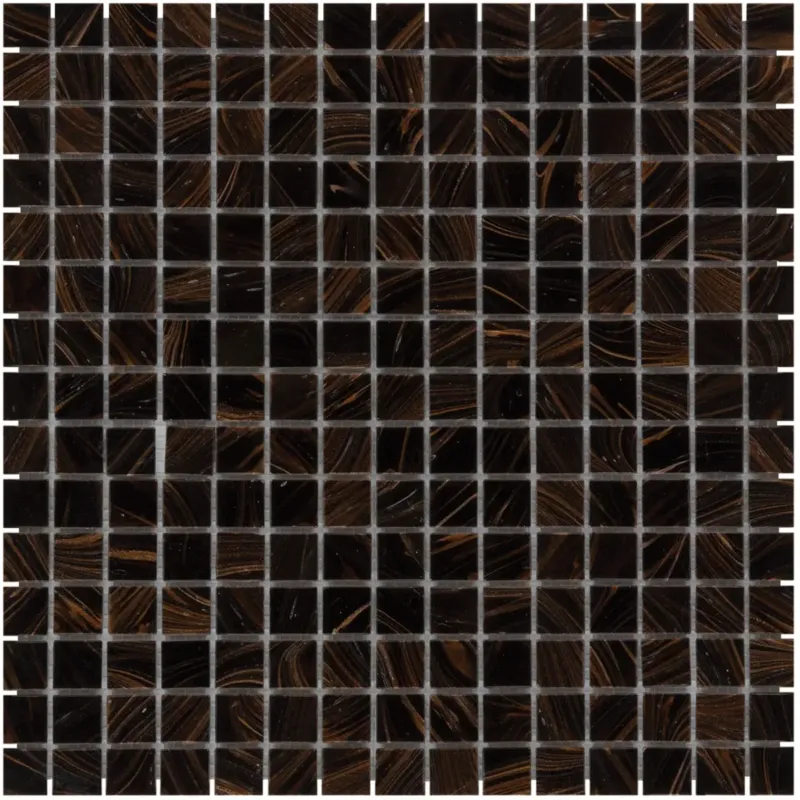 Premium The Mosaic Factory Amsterdam vierkante glasmozaïek tegels 32x32 brass