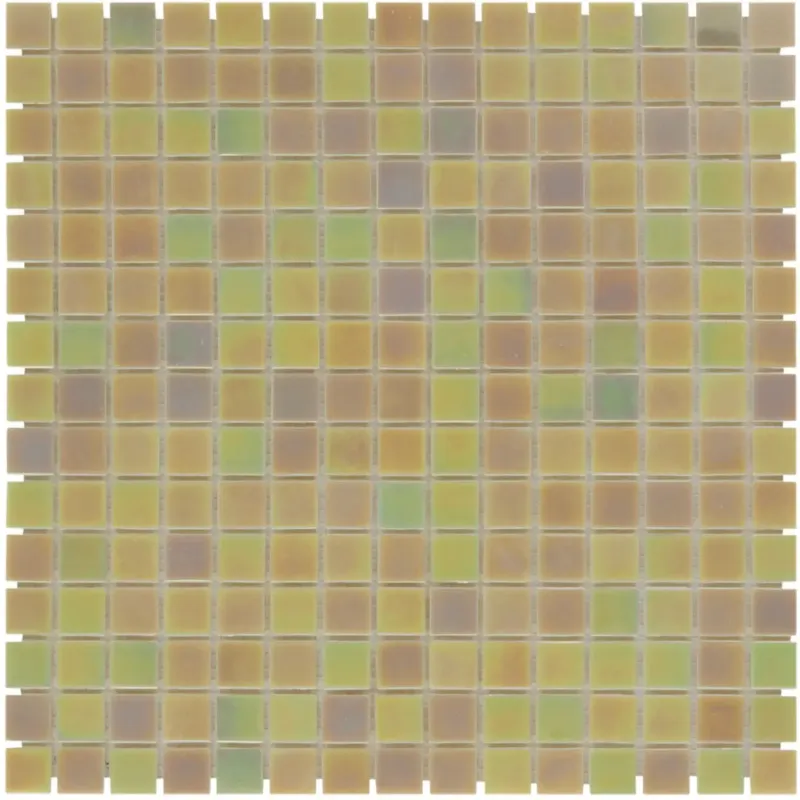 The Mosaic Factory Amsterdam vierkante glasmozaïek tegels 32x32 lichtcreme Flitsaanbieding