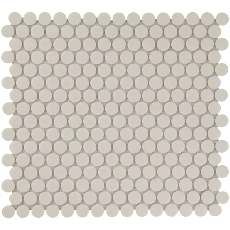 Exclusieve Aanbieding The Mosaic Factory London ronde mozaïek tegels 32x29 wit
