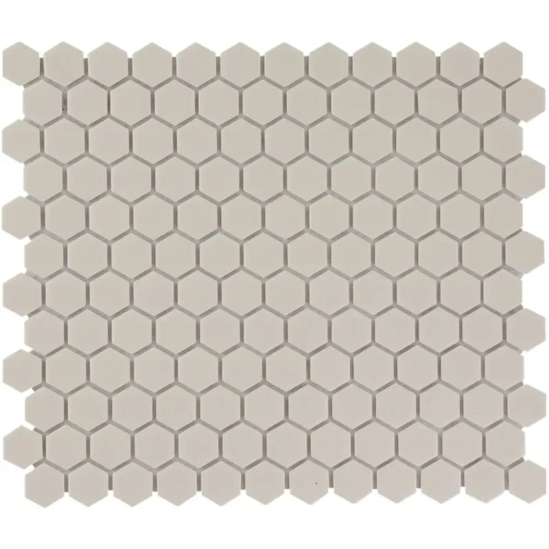 The Mosaic Factory London kleine hexagon mozaïek tegels 26x30 wit Actieprijs