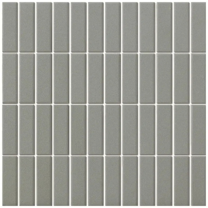 The Mosaic Factory London mozaïek tegels 30x30 rechthoek donkergrijs Laatste Kans
