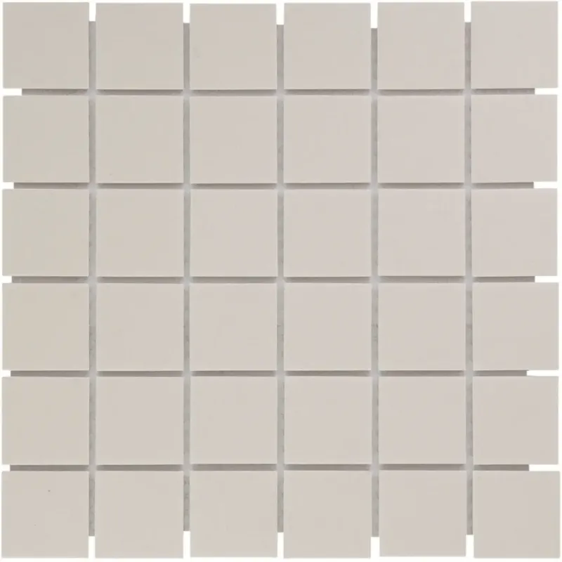 The Mosaic Factory London vierkante mozaïek tegels 5x5cm wit Betrouwbaar