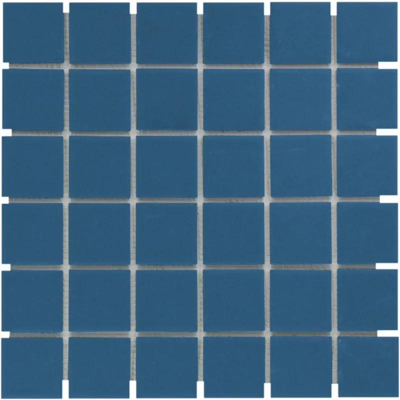 Nu Kopen The Mosaic Factory London vierkante mozaïek tegels 5x5cm blauw