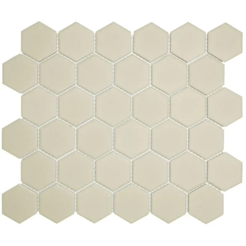 Shop Nu The Mosaic Factory London hexagon mozaïek tegels 28x33 wit
