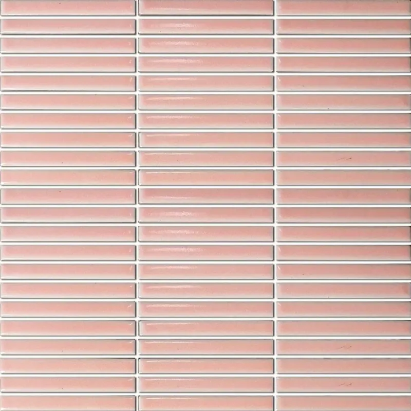 The Mosaic Factory Sevilla mini vinger mozaïek tegels 28x31 roze Lage Prijs