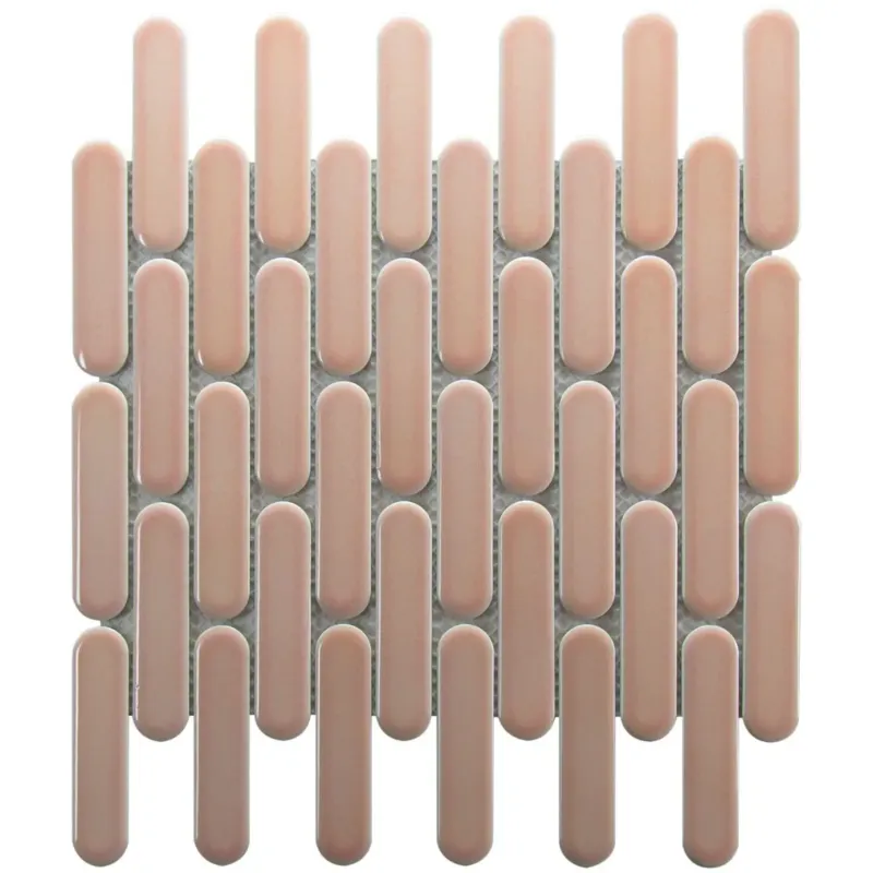 The Mosaic Factory Sevilla ovale vinger mozaïek tegels 30x30 roze Weekendaanbieding