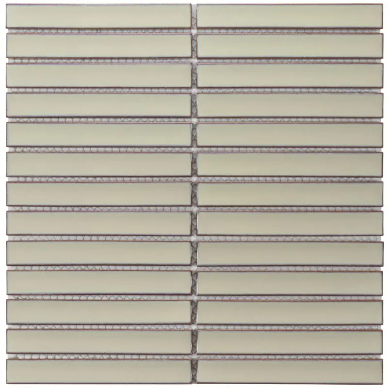The Mosaic Factory Sevilla smalle vinger 2cm mozaïek tegels 30x30 cafe latte Meest Verkocht