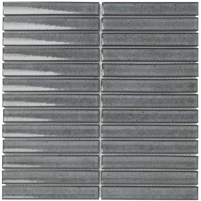 The Mosaic Factory Sevilla smalle vinger 2cm mozaïek tegels 30x30 grijs Shop Nu