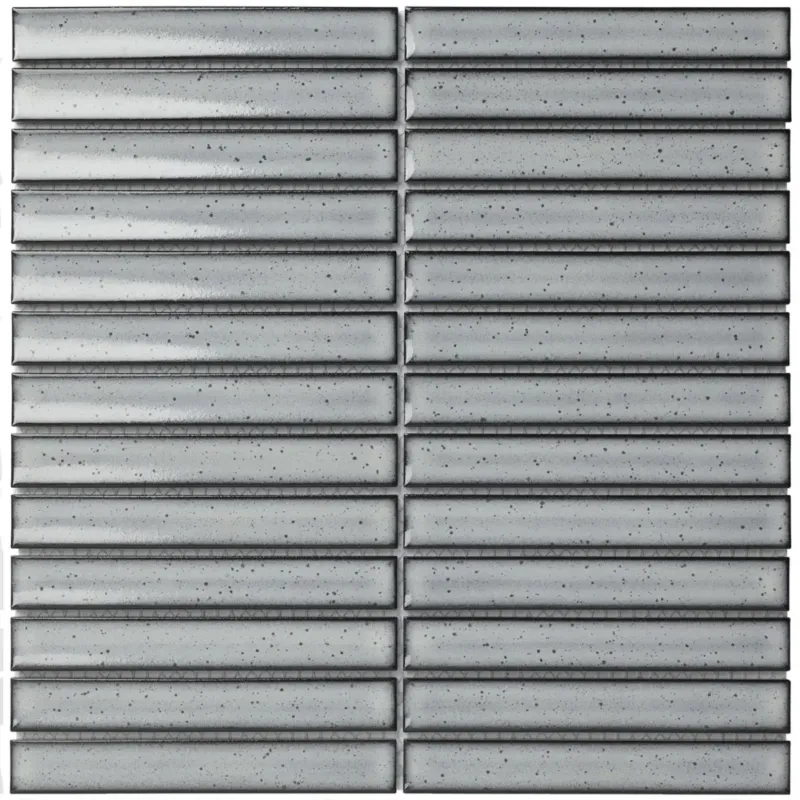 Beperkt Aanbod The Mosaic Factory Sevilla smalle vinger 2cm mozaïek tegels 30x30 lichtgrijs