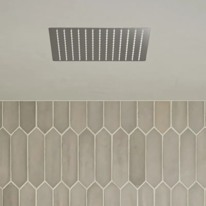 Koop Online Saniclear Cube plafond inbouw douchekop 30x30cm 304 RVS