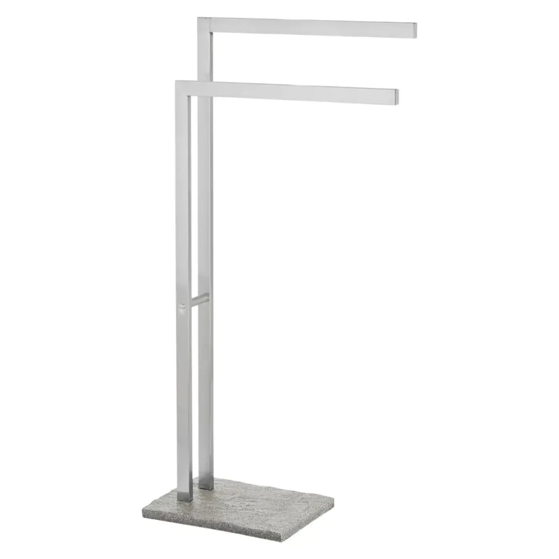 Premium Wenko Granit handdoekhouder RVS