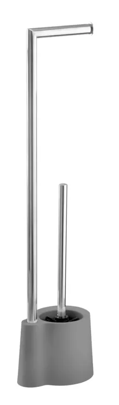 Nieuw Wenko Avola wc-boy RVS glanzend/grijs