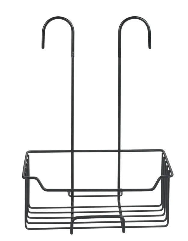Wenko Milo douchecaddy RVS zwart Dagaanbieding