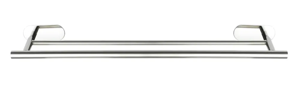 Premium Wenko Orea turbo-loc handdoekhouder duo RVS glans