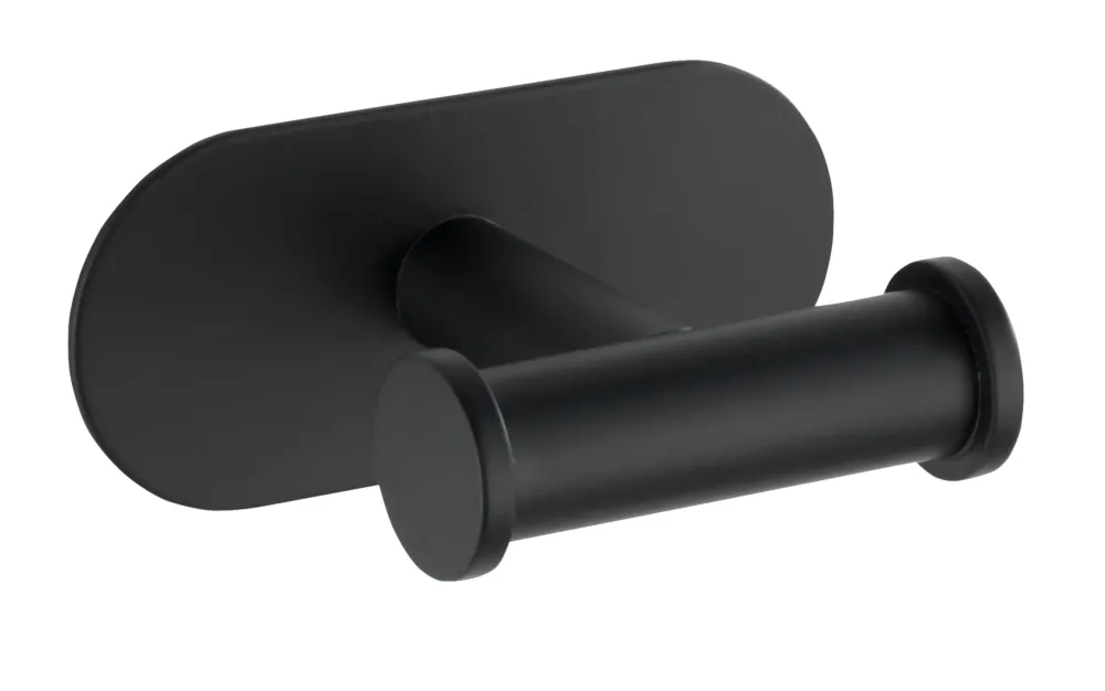 Wenko Orea turbo-loc haak duo RVS zwart mat Uitverkoop