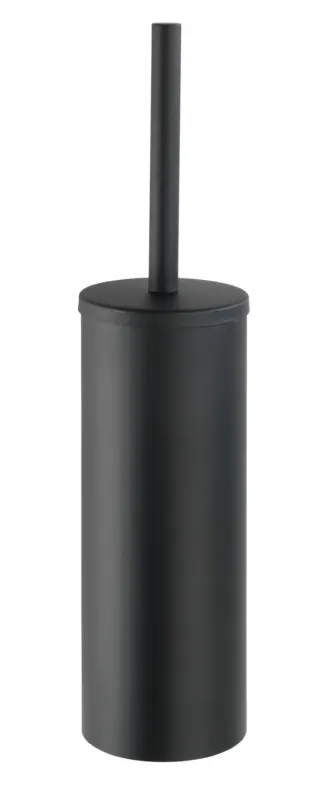 Weekendaanbieding Wenko Orea turbo-loc toiletborstelhouder gesloten RVS zwart mat