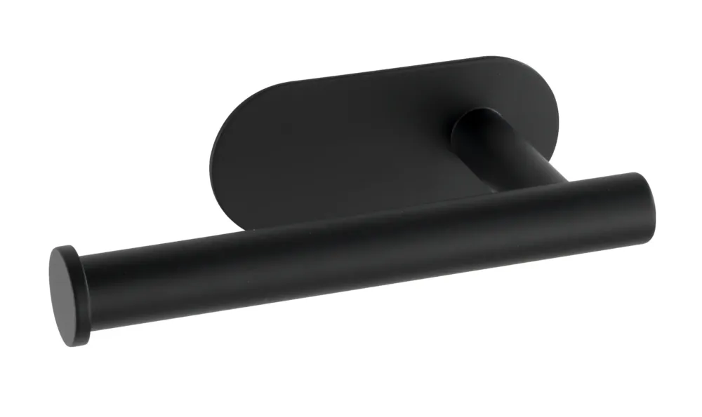 Beperkt Aanbod Wenko Orea turbo-loc toiletrolhouder RVS zwart mat