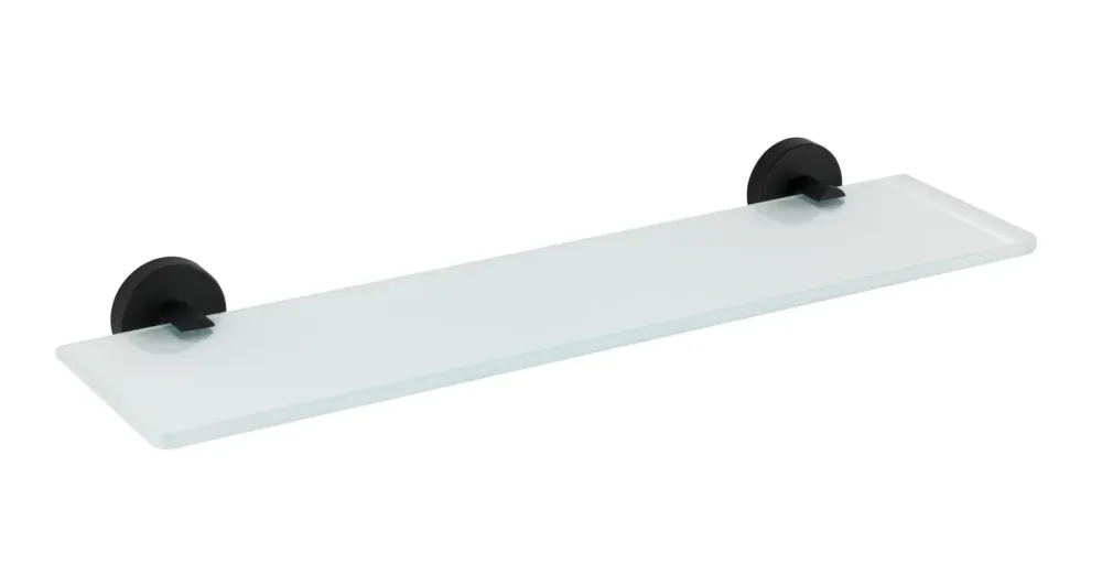 Wenko Bosio glas planchet RVS zwart mat Betaalbaar
