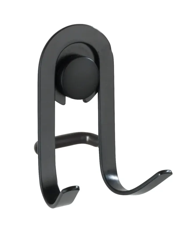 Wenko Classic Plus wandhaak 2 stuks zwart Laatste Kans