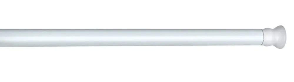 Express Levering Wenko telescopische douchestang ø20mm 110-185cm wit