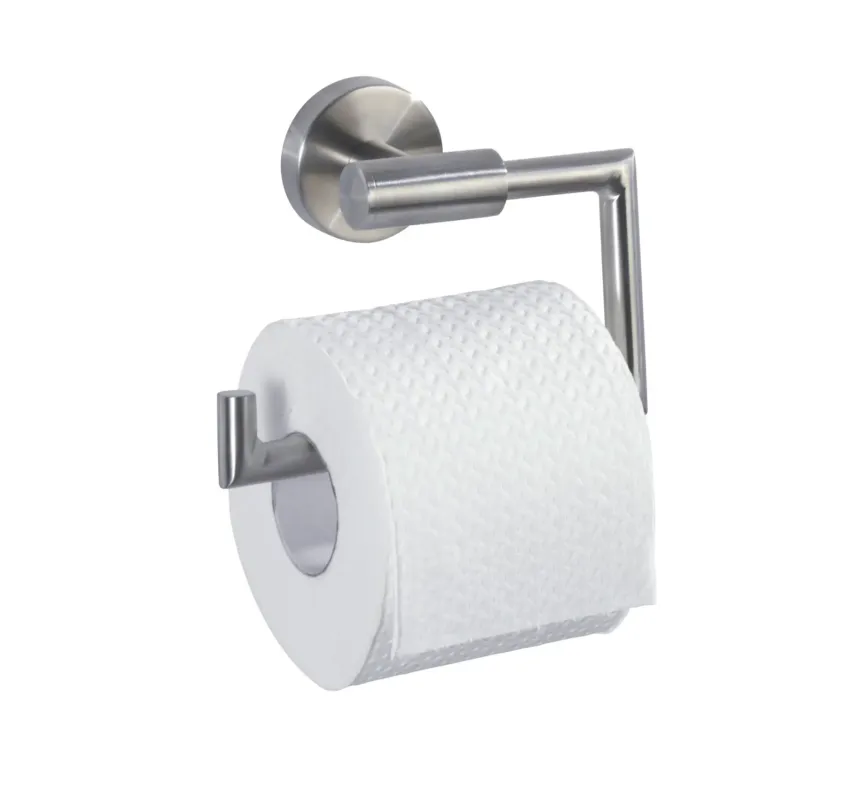 Wenko Bosio toiletrolhouder zonder klep RVS mat Speciale Aanbieding