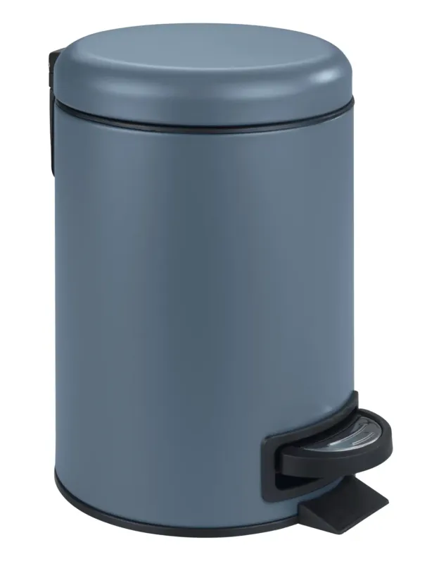 Wenko Leman afvalemmer 3 liter slate blue Flitsaanbieding