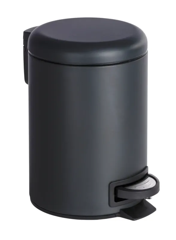 Flitsaanbieding Wenko Leman afvalemmer 3 liter zwart mat