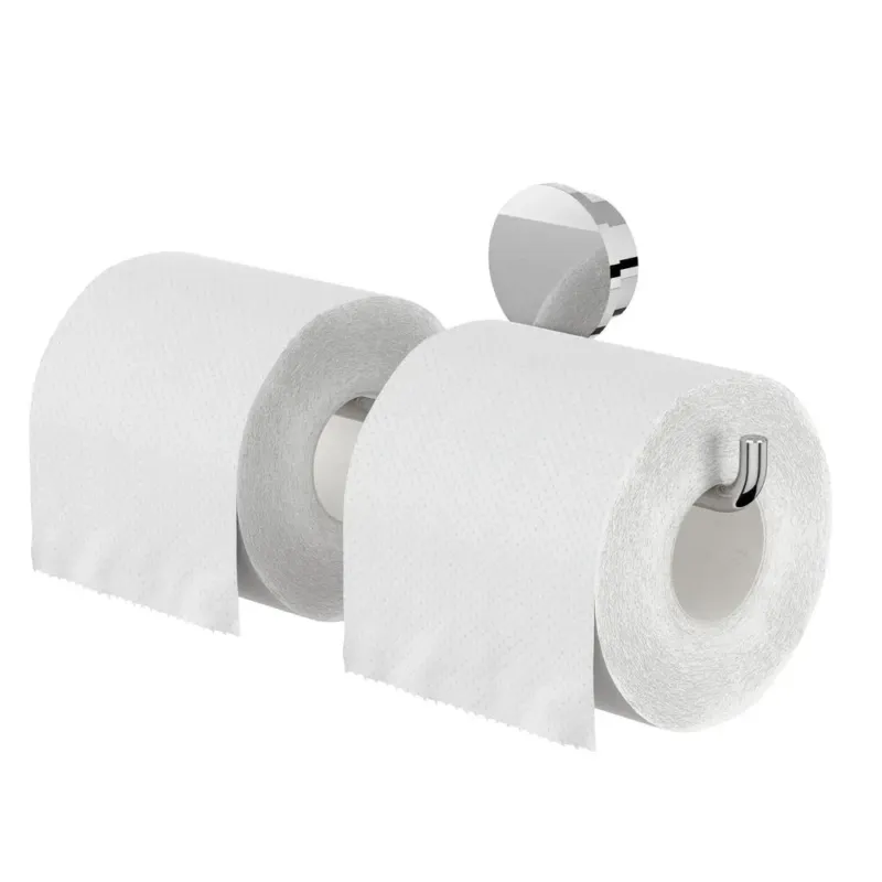 Goedkoop Geesa Opal toiletrolhouder dubbel chroom