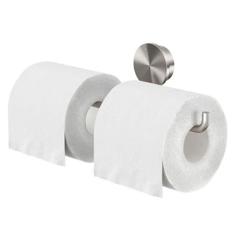 Betrouwbaar Geesa Opal toiletrolhouder dubbel RVS geborsteld