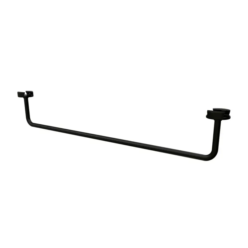 Geesa Leev handdoekrek 40 cm zwart Finale Uitverkoop