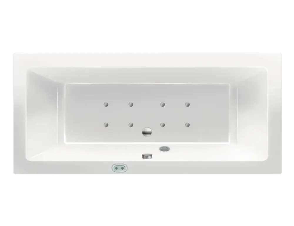 Shop Nu Lambini Designs Cube Bubbelbad Silent 180x80cm 8 aero jets + kleurenlamp