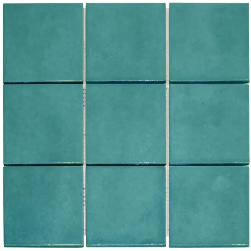 The Mosaic Factory Kasba mozaïek 10x10cm oceaan blauw glans Gereduceerde Prijs