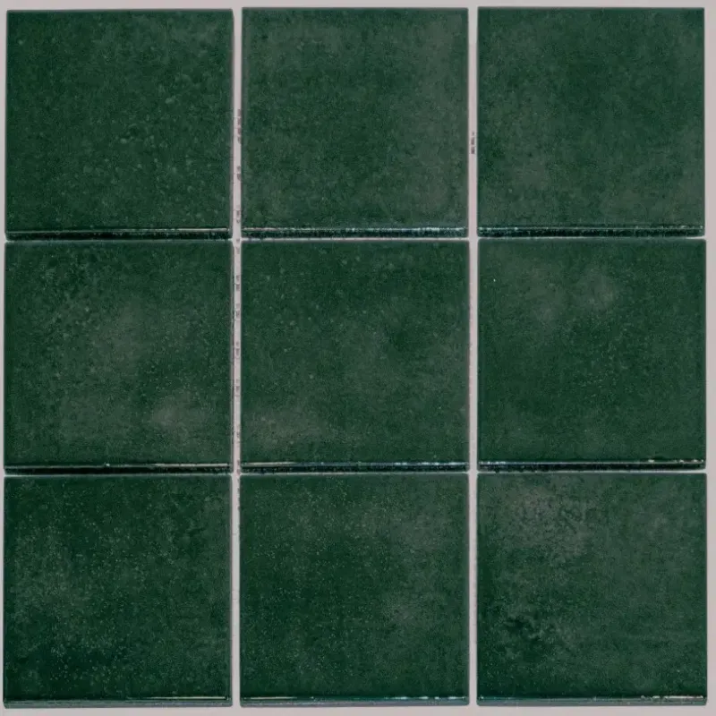 The Mosaic Factory Kasba mozaïek 10x10cm groen glans Hete Deal