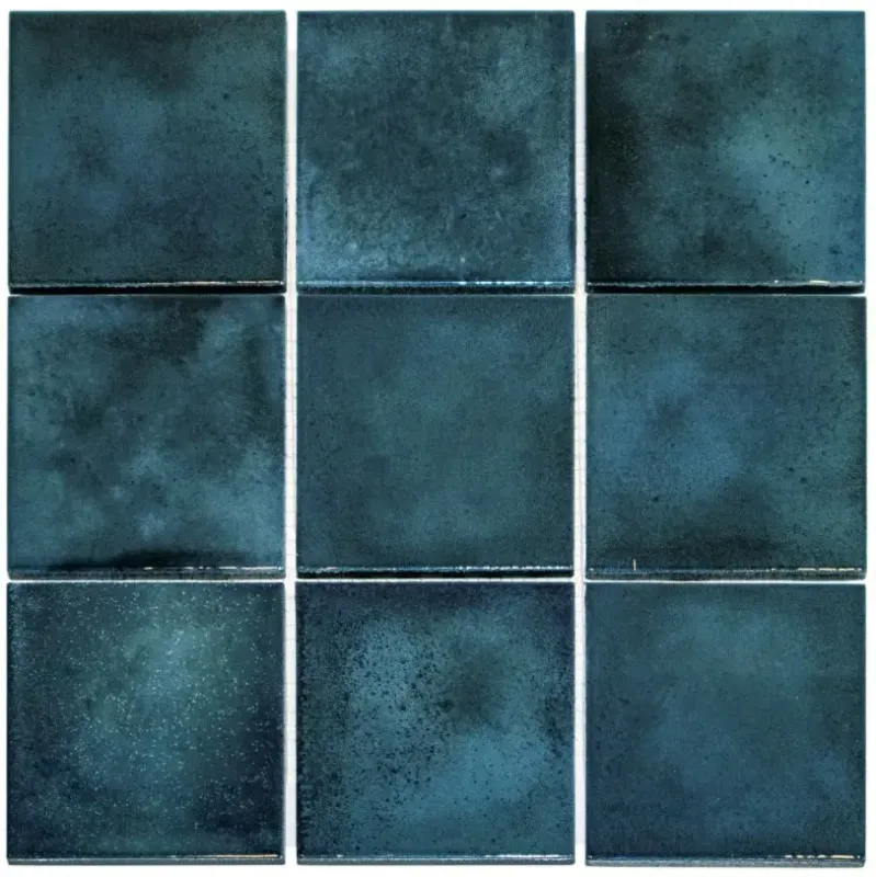 The Mosaic Factory Kasba mozaïek 10x10cm indigo blauw glans Goedkoop