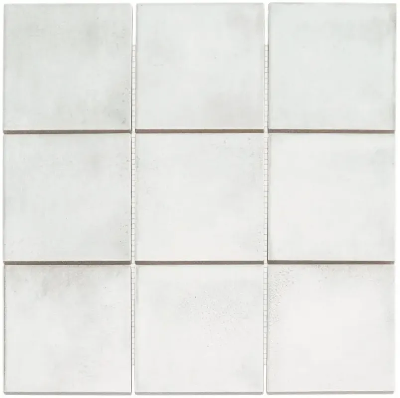 The Mosaic Factory Kasba mozaïek 10x10cm wit mat Direct Verzonden
