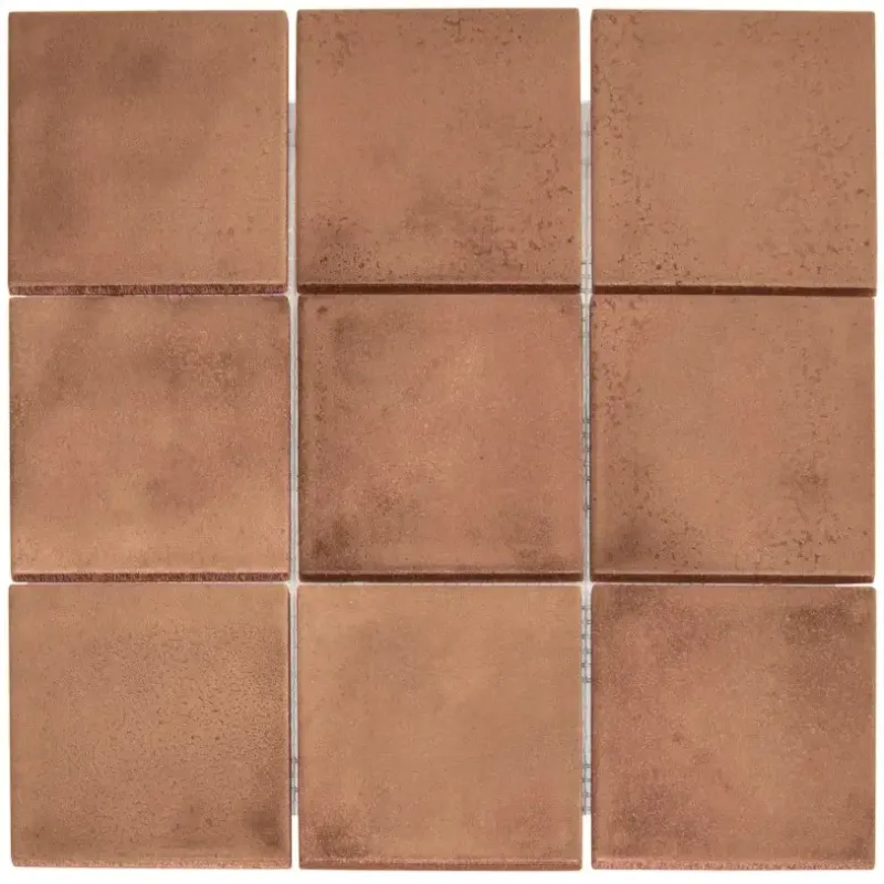 Premium The Mosaic Factory Kasba mozaïek 10x10cm terracotta mat