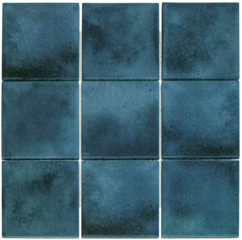 Nieuw The Mosaic Factory Kasba mozaïek 10x10cm indigo blauw mat