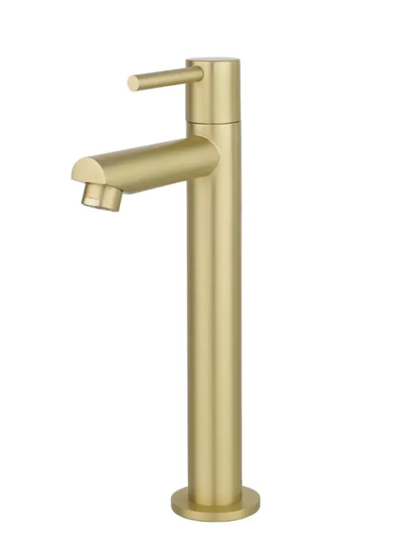Best Design High Aquador verhoogde toiletkraan goud mat Fabrieksprijs