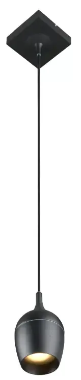 Op = Op Lucide Preston plafondlamp 50W zwart mat