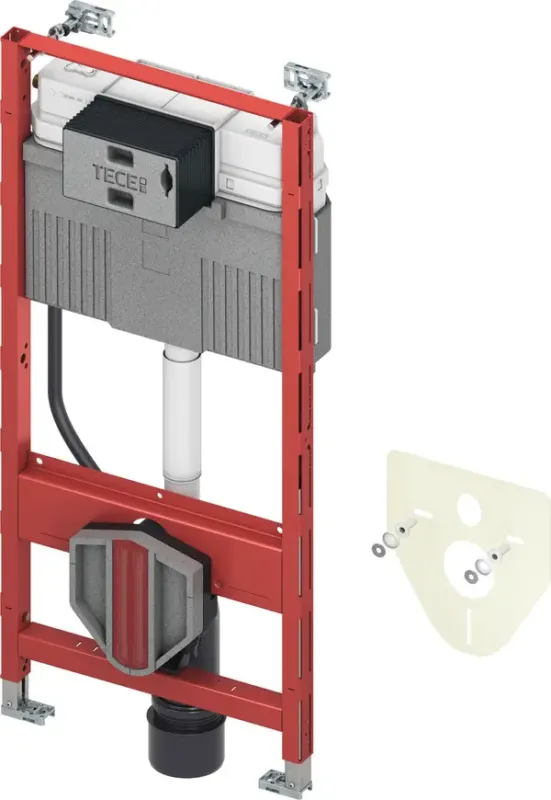 Must-Have TECE Profil inbouwreservoir met Uni-spoelkast 112cm