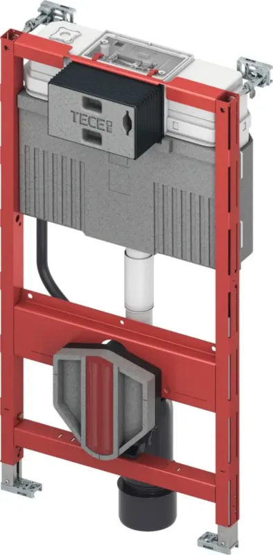 TECE Profil inbouwreservoir met Uni-spoelkast 98cm Op = Op