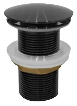 Sapho Aurum clickwaste 5/4" zwart Gratis Retour